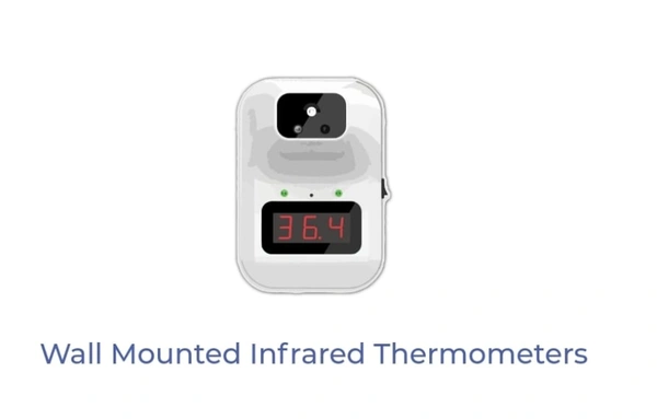 Covid Safe India Wall Mounting Infrared Thermometer